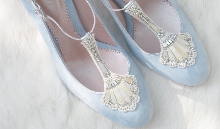 7 Something Blue Wedding Shoes Find Your Dream Dress